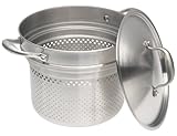 Anolon Titanium Stainless Steel Pasta Insert with Lid