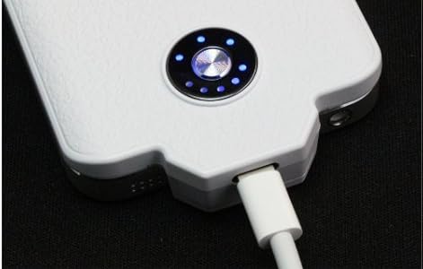 【HAIKAU】 iPhone 5 超軽量 バッテリーケース バッテリー内蔵 ケース一体型バッテリー 大容量2500mAh ホワイト 日本語取扱説明書付 Backup Power supply for iPhone5 White