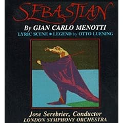 Menotti:Sebastian/Luening:Lyri