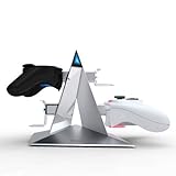 KONNET PS3 and Xbox 360, Xbox Elite, Xbox Slim Power Pyramid Charger - Charging and Storage Dock for