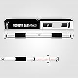 Chin Up Pull Up Door Gym Exercise Bar Workout Home Training Fitness Bar ★ White