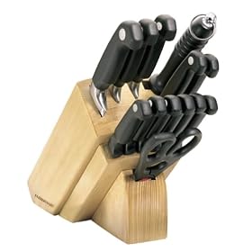 Farberware Millennium Forged 14-Piece Knife Set with Block by Farberware Millennium