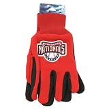 Washington Nationals Jersey Gloves (One Size Fits Most Ages 16+)