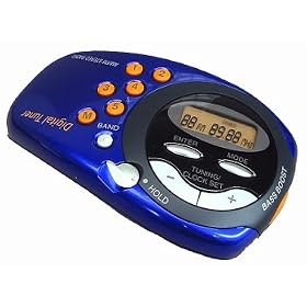 Urbo Tec Water-Resistant Personal Stereo with AM/FM/Weather Tuner