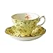 Royal Albert Archive Collectable 8-ounce Parchment Teacup & Saucer