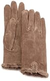 Isotoner Women's Suede Glove With Back Vent
