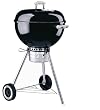 Weber 451001 18.5-Inch One-Touch Gold Charcoal Grill, Black