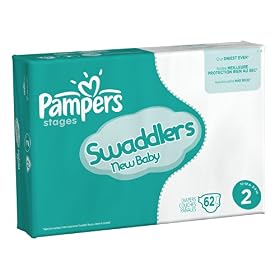 Pampers Swaddlers Diapers Ebulk Pack, Size 2, 248 CountPampers Swaddlers