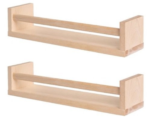 Ikea Bekvam Wooden Spice Rack/Organizer in Birch (2-pack), Garden, Lawn, Maintenance