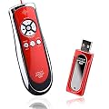 SP400 Smart-Pointer (Red) 2.4Ghz RF Wireless Presenter with Mouse Function and Laser Pointer