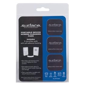 Audiovox Surface SURF300 Cleaning Pads for Portable Devices by