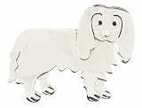 Silver Cavalier King Charles Spaniel Pin