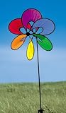 Rainbow Flower Pinwheel