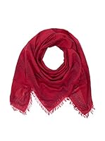 Marc by Marc Jacobs Fular Woven Logo Plaid (Frambuesa)