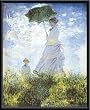 Art Poster Metal Framed Print - Madame Monet and Her Son - Artist: Claude Monet- Poster Size: 19 X 24