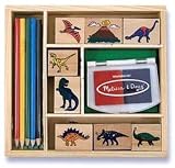 DINOSAUR STAMP SET