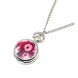 Reflex Flowers Hi-fashion Ladies Watch On A 30 Chain