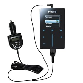 Buy 2nd Generation Audio FM Transmitter plus integrated Car Charger for the Philips... now!