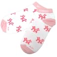 Major League Baseball Womens Pink Team Logo Socks