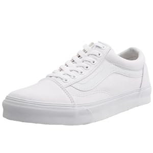 Vans Unisex Old Skool True White Skate Shoe 10.5 Men US / 12 Women US