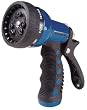 Dramm 12705 Revolver 9-Pattern Premium Garden Hose Nozzle, Blue