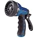 Dramm 12705 Revolver 9-Pattern Premium Garden Hose Nozzle, Blue