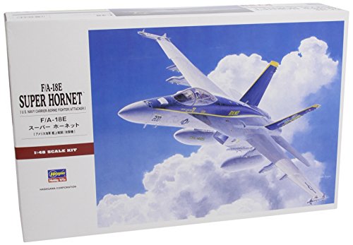 F/A-18E Super Hornet US Navy Fighter/Attacker 1/48 Hasegawa