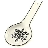 Black & White Collection Deluxe Hand-Painted Spoon Rest