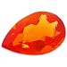 Mexican Fire Opal 11x7 MM Pear Shape: 1.45 Carats