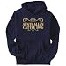 Hoodie Mens Navy Blue  Australian Cattle Dog - ORNAMENTS / URBAN STYLE  Dogs