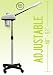 Aromatherapy Facial Steamer HOT OZONE SALON EQUIPMENT w/ Rolling Base & Wheels