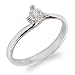 0.54ct Solitaire Diamond Engagement Ring in 18ct White Gold - RRP £1260