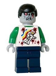 Zombie "Myron" - LEGO Compatible Minifigure