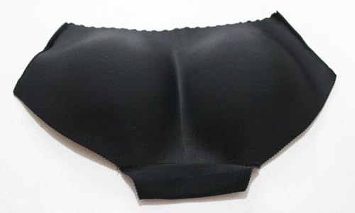 パット入りショーツ 黒 L ヒップアップ 美尻 女装