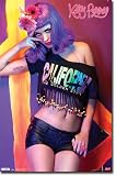 (22x34) Katy Perry Neon Music Poster Print