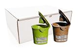 ekobrew Cup, Refillable Cup for Keurig K-Cup Brewers, Brown/Green, 2-Count by ekobrew Big Save