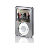 SKQUE Silver Crystal Aluminum Case for Apple iPod Nano 3G Series