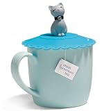 Blue Cat Cup Cover
