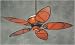 Tommy Bahama TB301MAB Paradise Key Remote Control Medium Antique Brown Ceiling Fan 52