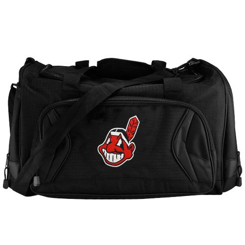 Cleveland Indians Black Fly-By Duffel Bag