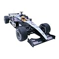 必見★モデチェン F1ベンツタイプラジコン 1/6 黒銀●77cm 当店人気の巨大F1シリーズ