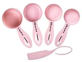 Cuisinart 5 Piece Measuring Cup Set, Pink