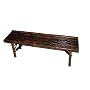 Shanghai Bamboo Bench - Black