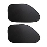 Die Sonnenblende MAXX PRO® PX7 bietet sicheren Sonnenschutz für Fahrer, Beifahrer, Kinder, Babys und Haustiere im Auto - einfache und schnelle Anbringung an den Seitenfenstern durch Saugnäpfe - Blendschutz durch extradichtes Polyester Netz - passend für die meisten Fahrzeuge. (2 Stück - Maße