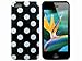 Leegoal(TM) Black TPU Polka Dot Rubber Skin Case Cover for New Apple iPhone 5 5G 5th