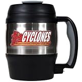 Iowa State Cyclones 52oz. Stainless Steel Macho Travel Mug with Bottle Opener