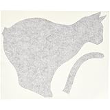 Molding Mates Acrobat Cat Molding Mates Home Decor Peel and Stick Vinyl Wall Decal Sticker