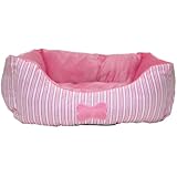 Colorfulhouse Mini Pet Bed for Small Dog, Small 12-inch By 18-inch (Pink)
