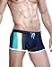 SEOBEAN Mens Low Rise Sexy Swimwear Trunk Boxer Brief Swimsuit