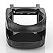 1pc Black Hard Clip-on Two Clips Fixed On Car Existing Air Conditioner Vent Mount Insert Soft Drink Beverage Water Coffee Cup Bottle Can Stand Holder Universal For Sedan Coupe Jeep Convertible